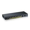Switch Zyxel GS1100-10HP v2, Gigabit, 8 porturi, PoE
