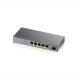 ZYXEL GS1350-6HP 5-PORT GBE POE SWITCH