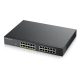 Switch Zyxel GS1900-24EP, Gigabit, 24 porturi, PoE