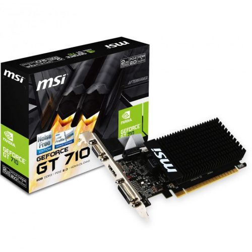 Placa video MSI GeForce GT 710, 2GB DDR3, PCI Express 2.0, 64bit