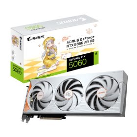   Placa video Gigabyte AORUS GEFORCE RTX 5060 ARI, 8GB GDDR7, PCI Express 5.0, 128-bit