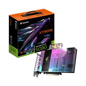   Placa video Gigabyte AORUS GEFORCE RTX 5080 XTREME WATERFORCE WB, 16GB GDDR7, PCI Express 5.0, 256bit