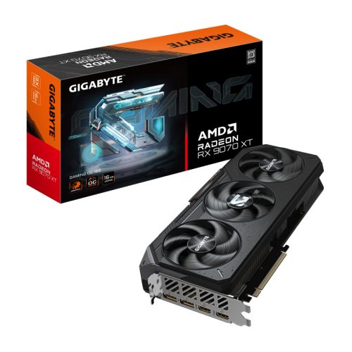 Placa video Gigabyte Radeon RX 9070 XT GAMING OC, 16GB GDDR6, PCI Express 5.0, 256bit