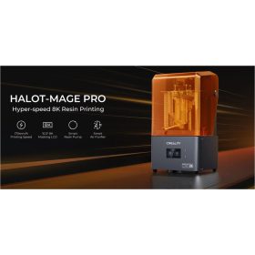   Imprimanta 3D Creality Halot-MAGE PRO cu rasina, Tehnologie SLA, Stereolitografie, sursa 150W, dimensiuni printare: 228*128*230mm, Dime