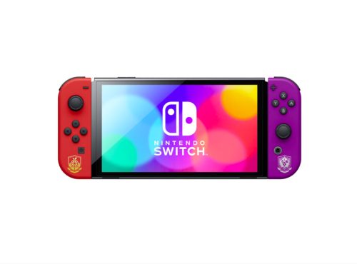 Nintendo Switch OLED, Red and Violet