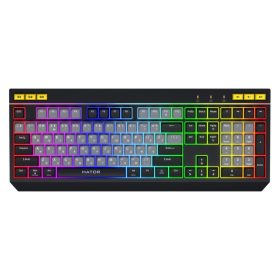 Tastatura mecanica Hator Icefall alb-ng