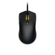 Mouse cu fir Hator Pulsar 3, negru