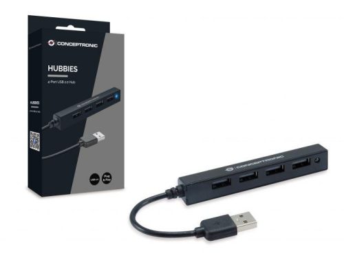 CONCEPTRONIC USB HUB 4PORT HUBBIES05B