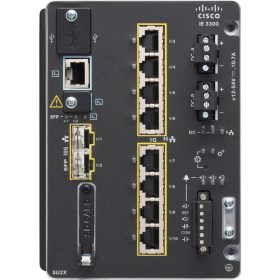   Cisco Catalyst IE3300 with 8 GE PoE+ and 2 GE SFP, Modular, NE.