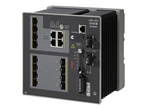 Cisco Industrial Ethernet IE-4000-8S4G-E – Switch industrial managed, 8x FE SFP + 4x GE Combo