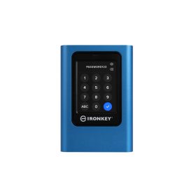   SSD extern Kingston Vault Privacy 80, 960 GB, USB 3.x Gen 1, Albastru