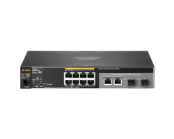 Hewlett Packard Enterprise Aruba 2530 8G PoE+ Gestionate L2 Gigabit Ethernet (10/100/1000) Power over Ethernet (PoE) Suport 1U Negru