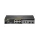 Hewlett Packard Enterprise Aruba 2530 8G PoE+ Gestionate L2 Gigabit Ethernet (10/100/1000) Power over Ethernet (PoE) Suport 1U Negru