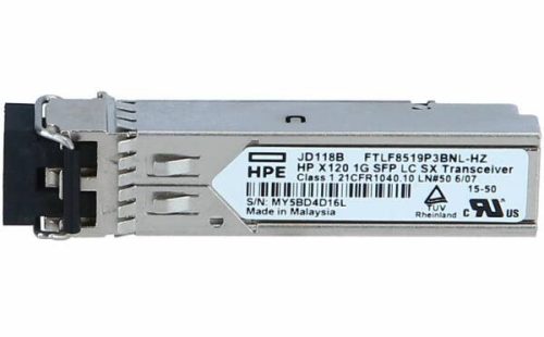HPE X120 1G SFP LC SX Transceiver