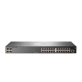   Switch cu 24 porturi Aruba JL253A, 128 Gbps, 95.2 Mpps, 4 porturi SFP+, 1U, cu management