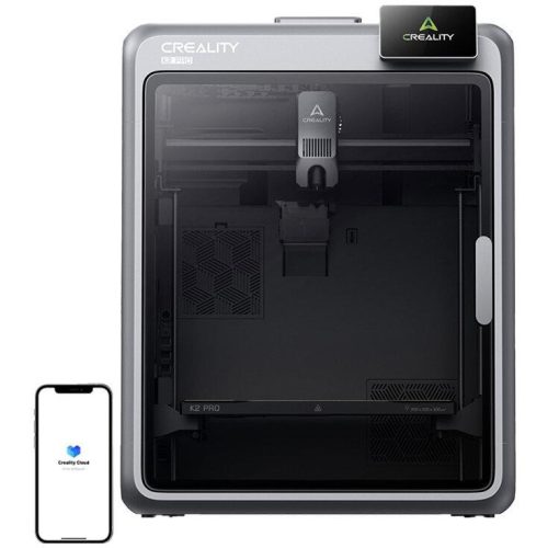 CREALITY K2 PRO FDM 3D PRINTER, Tehnologie: FDM, volum printare: 300 x 300 x 300mm, Dimensiuni produs: 445 × 477 × 573 mm, 23.7kg, Vite