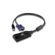 Adaptor KVM USB-VGA ATEN KA7570-AX. Tastatură de tip port: PS/2, Mouse tip de port: PS/2, Video Type portul: VGA. Greutate: 125 g, Lăţi