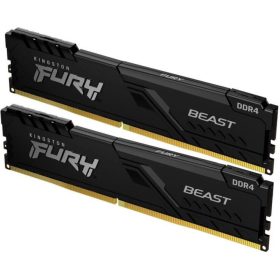 Memorie RAM Kingston FURY Beast, 16GB DDR4, 3200MHz, CL16