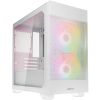 Lian Li LANCOOL 205M Mesh Mc-ATX T G alb