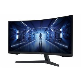   Monitor Samsung 34" LC34G55TWWPXEN, Curvature: 1000R, Diagonal (inch): 34, Diagonal (cm): 86, Aspect ratio: 21:9, Panel: VA, Resolution