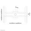 Suport perete NM 37"-75" 50kg ng
