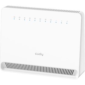  CUDY Router WiFi AC1200 4G LTE Cat 6 Gigabit, 4x porturi RJ45 10/100/1000M, Sloturi Dual Nano SIM, Chipset Qualcomm,build-in 4G LTE mod