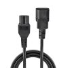 Lindy Extensie Cablu Alimentare 2m C14 to C15