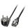 Cablu alimentare schuko Lindy IEC C13, 2m, negru Technical details Connector A: Schuko Connector B: IEC C13 Cable type: H05-VVF 3G*0.75