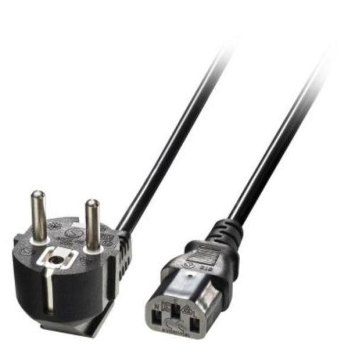 Cablu alimentare schuko Lindy IEC C13, 2m, negru Technical details Connector A: Schuko Connector B: IEC C13 Cable type: H05-VVF 3G*0.75