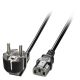 Cablu alimentare schuko Lindy IEC C13, 2m, negru Technical details Connector A: Schuko Connector B: IEC C13 Cable type: H05-VVF 3G*0.75
