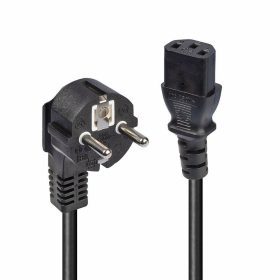   Cablu alimentare schuko Lindy IEC C13, 3m, negru Description Schuko 2 Pin Plug to IEC C13 Fully moulded Total length: 3m Colour: Black 
