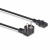 Cablu alimentare schuko Lindy IEC C13, 3m, negru Description Schuko 2 Pin Plug to IEC C13 Fully moulded Total length: 3m Colour: Black 