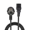Cablu alimentare schuko Lindy IEC C13, 3m, negru Description Schuko 2 Pin Plug to IEC C13 Fully moulded Total length: 3m Colour: Black 