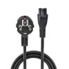 Cablu alimentare Lindy, conector A: Schuko, conector B: IEC C5C5, lungime cablu 2m, material PVC si PBT, material conductor: cupru, dim