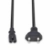Cablu alimentare Lindy Euro C8 - IEC C7, 5m, negru Description Connector A: Euro Mains Plug Connector B: IEC C7 Cable type: H03-VV-H2F 