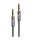 Lindy Cablu Audio 3.5mm, 2m, Cromo Line