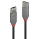 Lindy Cablu USB 2.0 Ext. USB 2m, Anthra