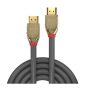 Cablu Lindy HDMI High Speed, 2m, Gold