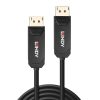 Cablu Lindy 50m DisplayPor, fibra optica