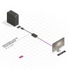 Adaptor Activ Lindy DisplayPort to VGA