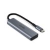Hub Lindy USB-C 3.2 4 Port, gri