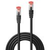 Cablu Lindy 1m Cat.6 S/FTP Network Black