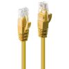 Cablu Lindy 1m Cat.6 U/UTP, Yellow
