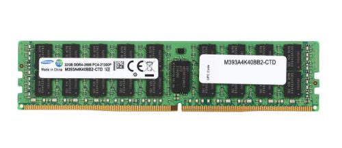 SAMSUNG 32GB (1*32GB) 2RX4 PC4-21300V-R DDR4-2666MHZ RDIMM