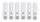 Antena Meraki Indoor Bendable Dual-band Dipole Ant 6pk MR46E/MR53E