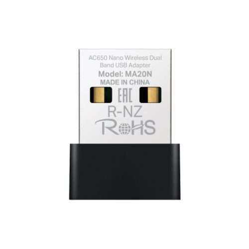 Adaptor Wireless MERCUSYS AC650 Nano, WIFI 5, Dual Band