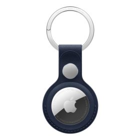 AIRTAG FINEWOVEN KEY RING DEEP BLUE-ZML