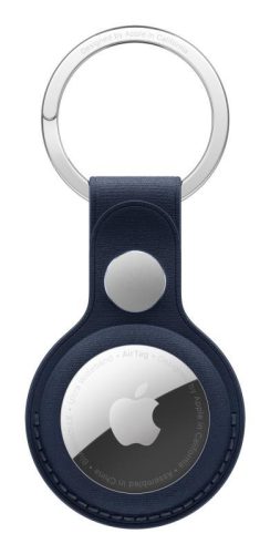 AIRTAG FINEWOVEN KEY RING DEEP BLUE-ZML