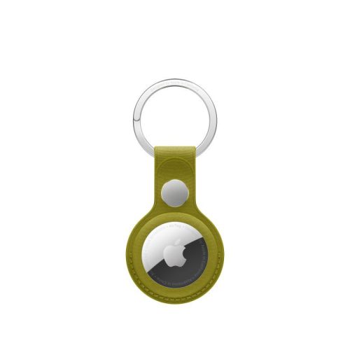 AIRTAG FINEWOVEN KEY RING CHARTREUSE-ZML