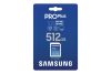 MICROSD PRO PLUS 512GB CL10 W/A SM